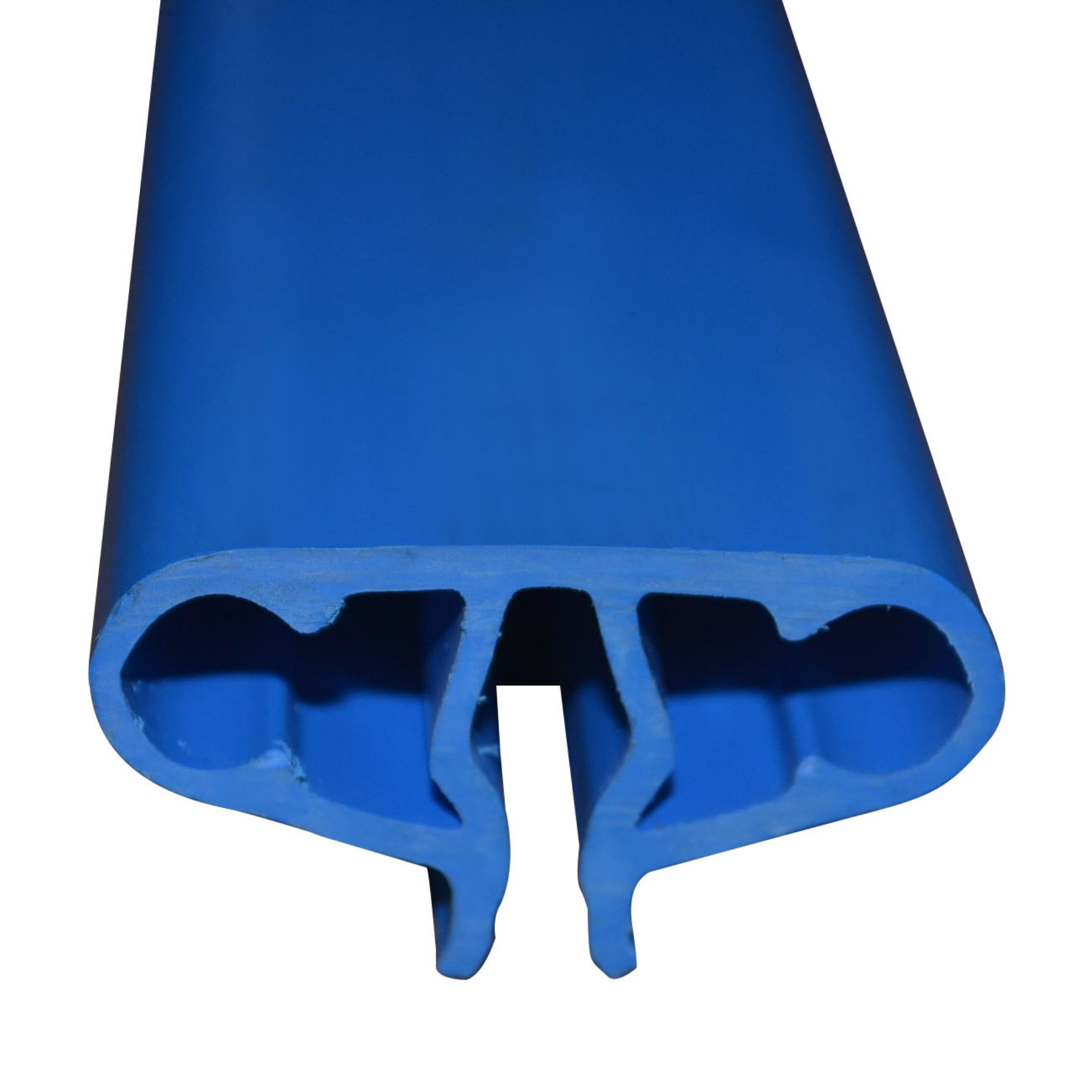 Stahlwandpool Set (5-teilig) tief oval 623 x 360 x 120 cm, Stahl 0,4 mm weiß Folie 0,4 mm blau